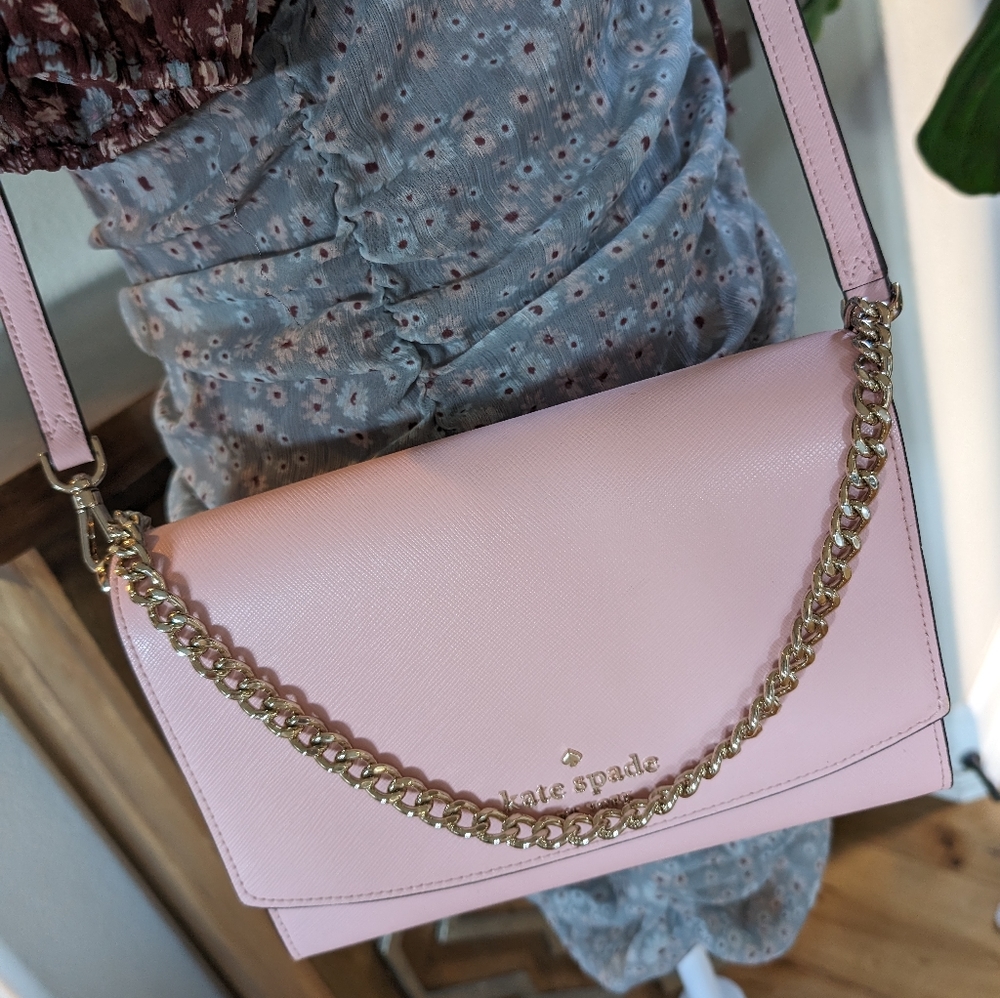 Kate Spade Cameron Carson Gold Chain Crossbody